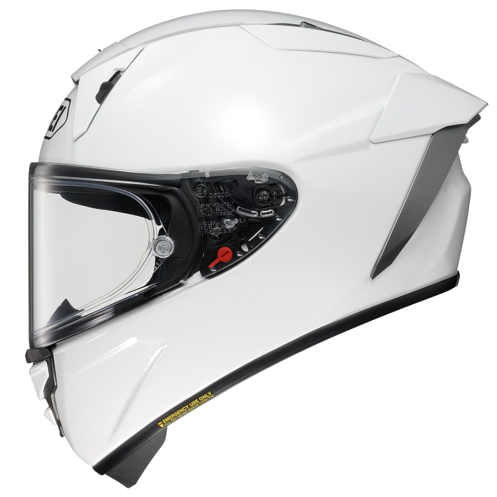 Shoei X-SPR Pro White Full-Face Helmet | Left Side | Honda Direct