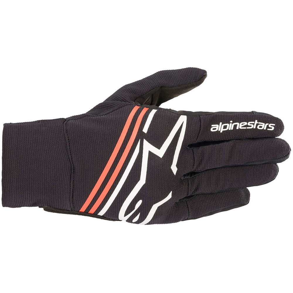 Alpinestars Reef Gloves Black / White / Red | Back | Honda Direct