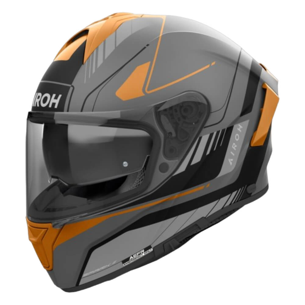 Airoh Spark 2 Helmet Chrono Gold Matt | Left Front 3qtr | Honda Direct