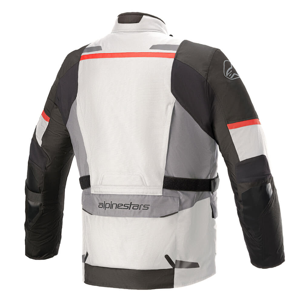 Alpinestars Andes V3 Drystar Jacket Ice Grey / Dark Grey | Rear 3qtr | Honda Direct