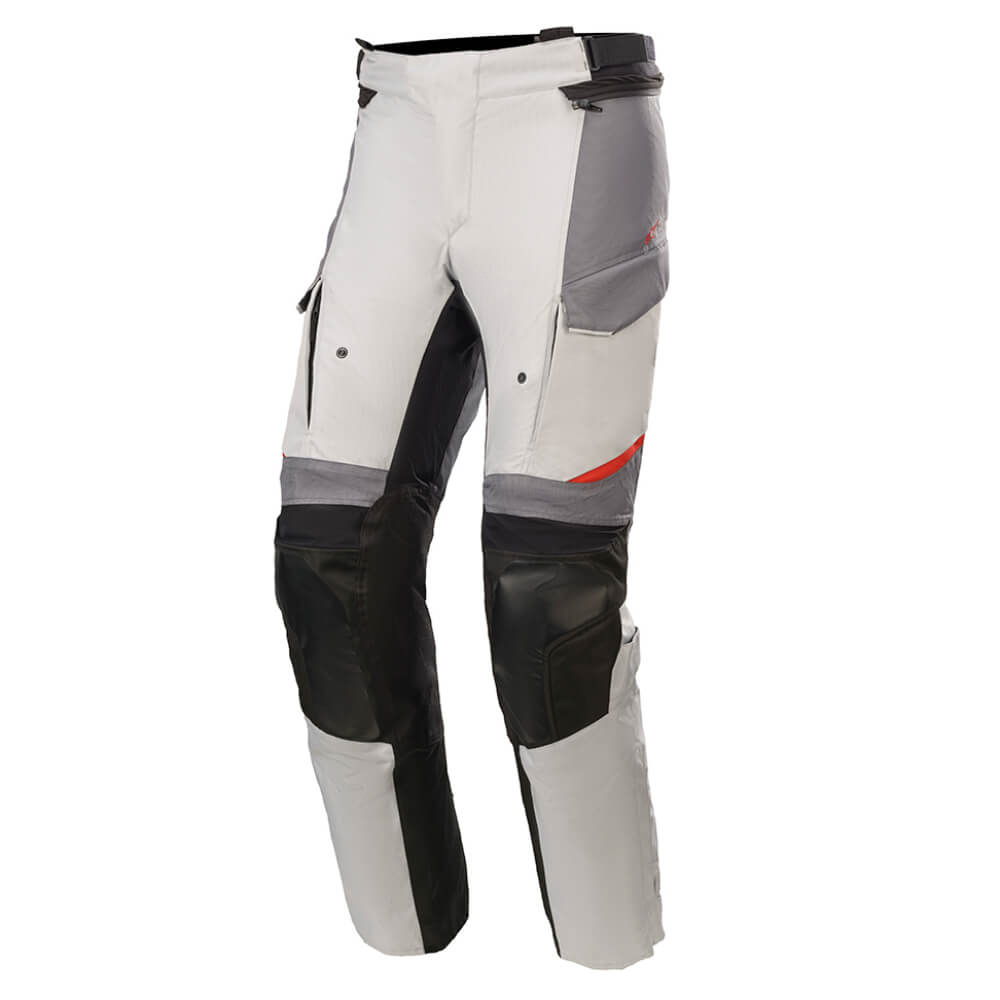 Alpinestars Andes V3 Drystar Pants Ice Grey / Dark Grey | Front 3qtr | Honda Direct