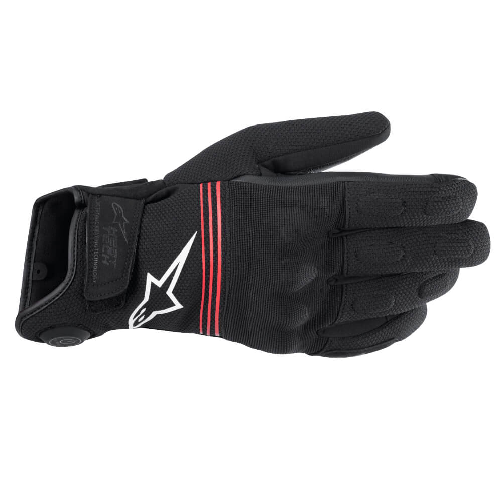 Alpinestars HT-3 Heat Tech Drystar® Gloves Black | Back | Honda Direct