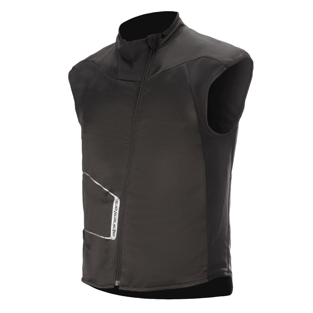 Alpinestars HT Heat Tech Vest Black | Left Front 3qtr | Honda Direct