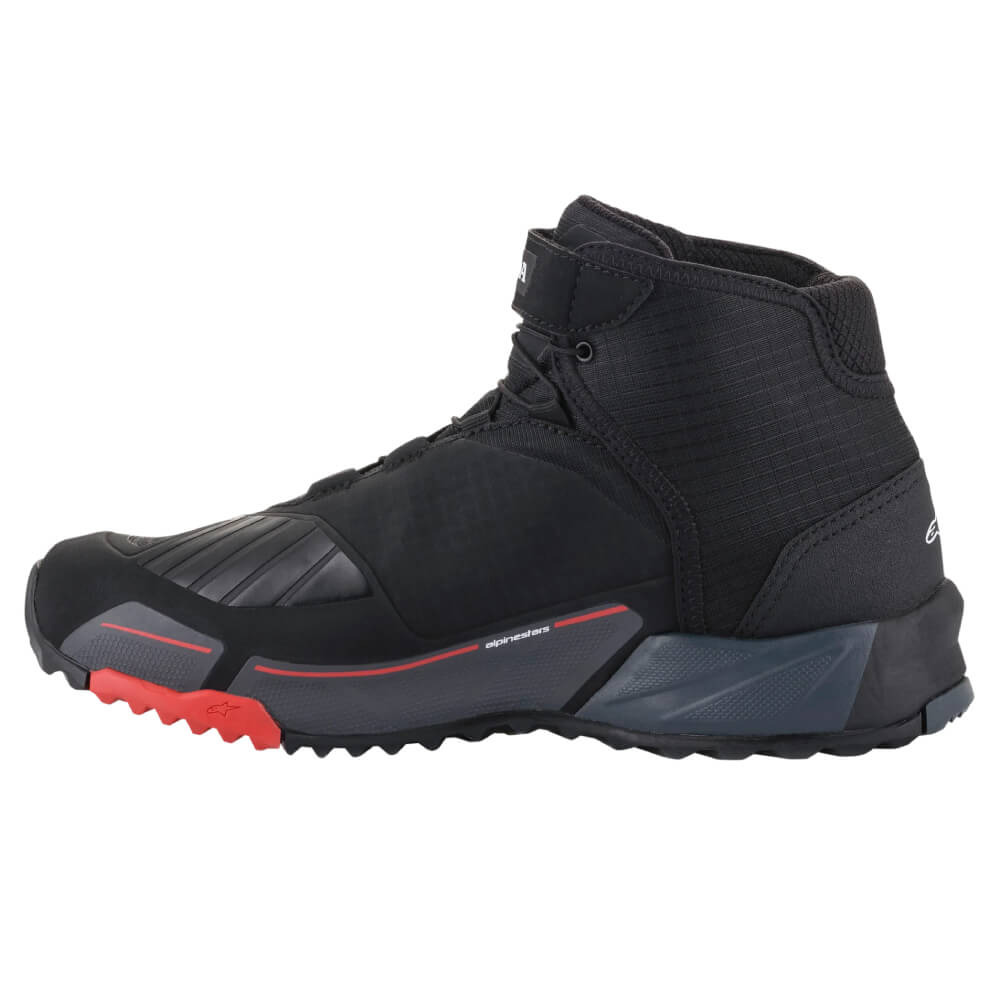 Alpinestars Honda CR-X Drystar® Riding Shoes Black / Red / Grey | Inner Side | Honda Direct