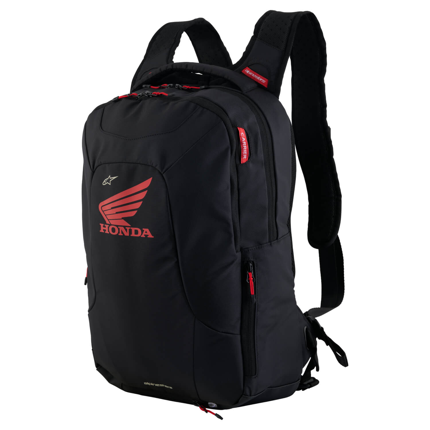 Alpinestars Honda City Hunter V2 Backpack Black / Red | Honda Direct