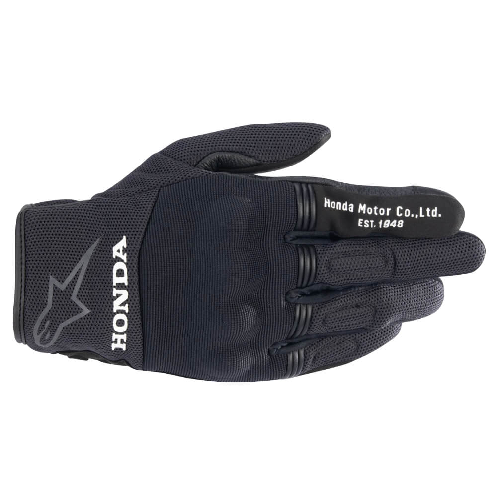 Alpinestars Honda Copper Gloves Black | Back | Honda Direct