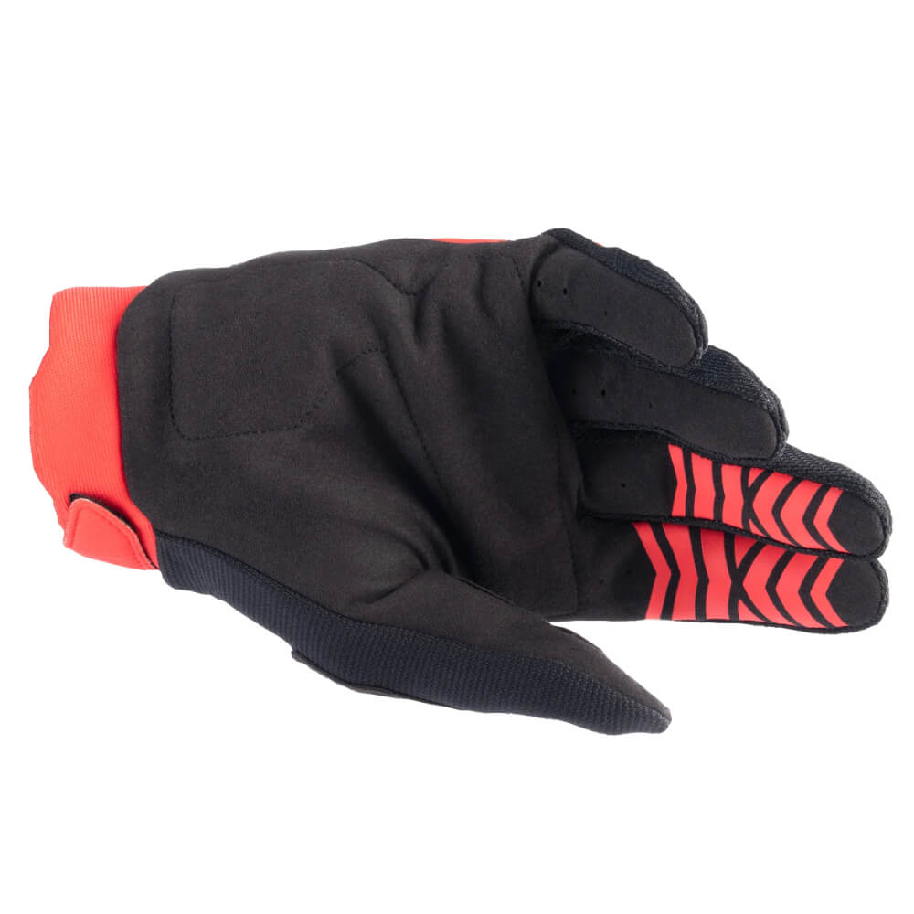 Alpinestars Honda Full Bore Gloves Bright Red / Black | Palm | Honda Direct