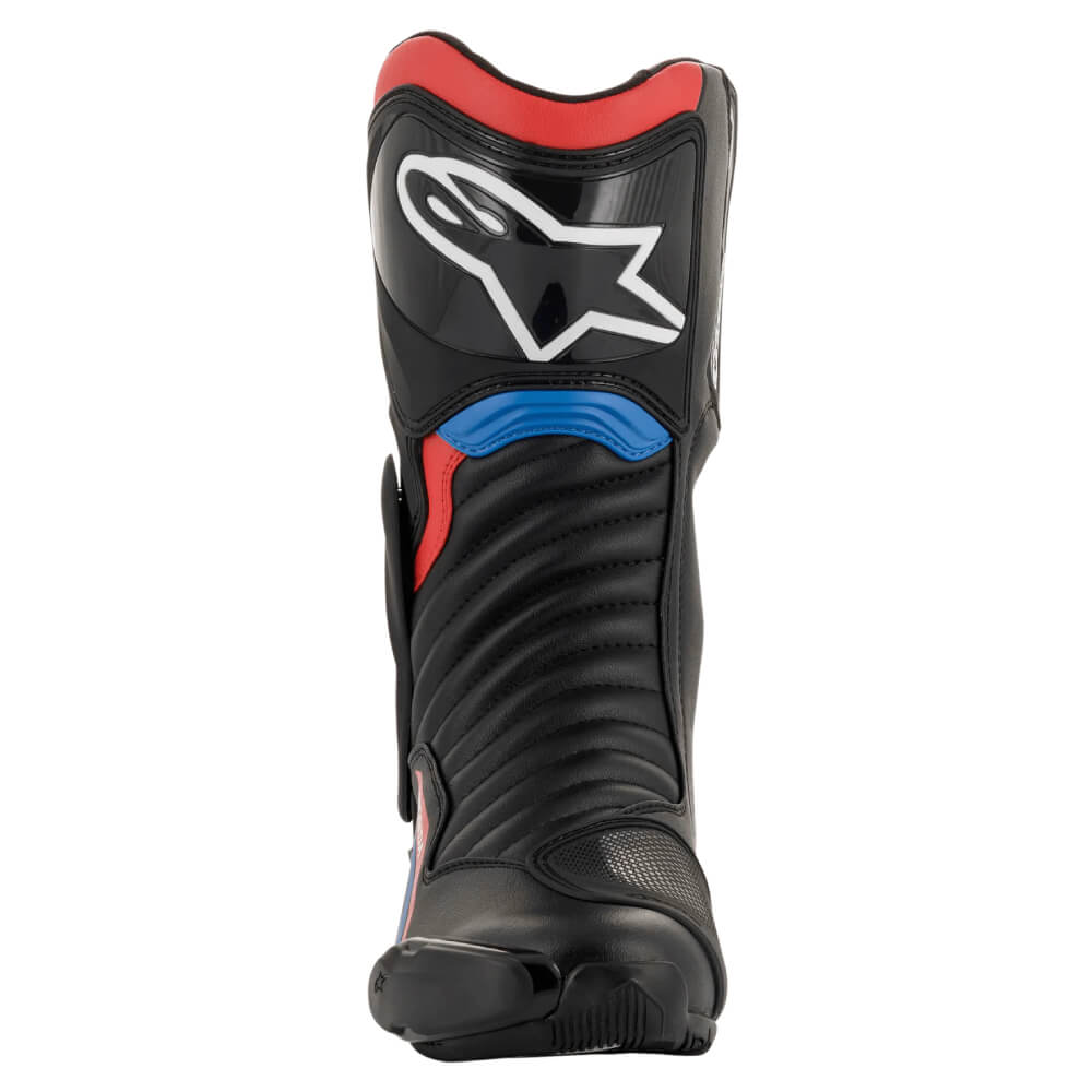 Alpinestars Honda SMX-6 V2 Boots Black / Red / Blue | Front | Honda Direct