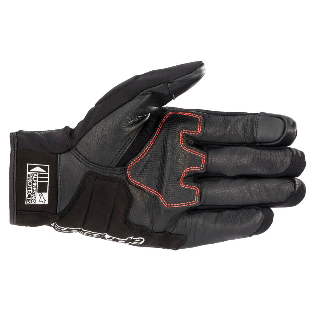 Alpinestars Honda SMX Z Drystar® Gloves Black / Bright Red | Palm | Honda Direct
