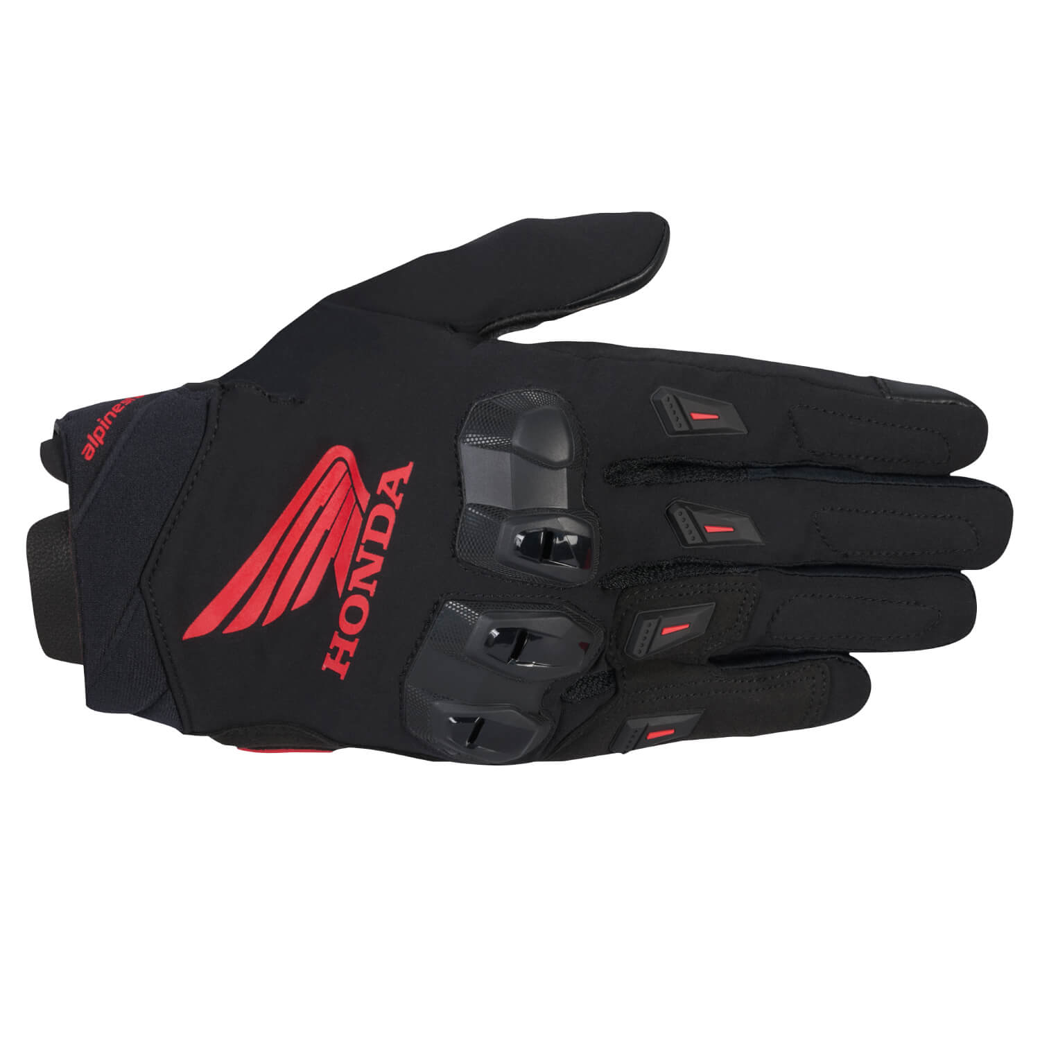 Alpinestars Honda SP X 3 Gloves Black / Bright Red | Back | Honda Direct