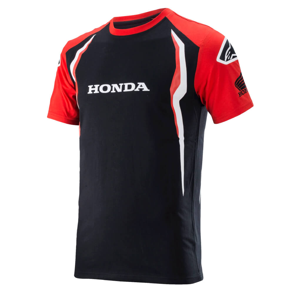 Alpinestars Honda T-Shirt Red / Black | Front 3qtr | Honda Direct