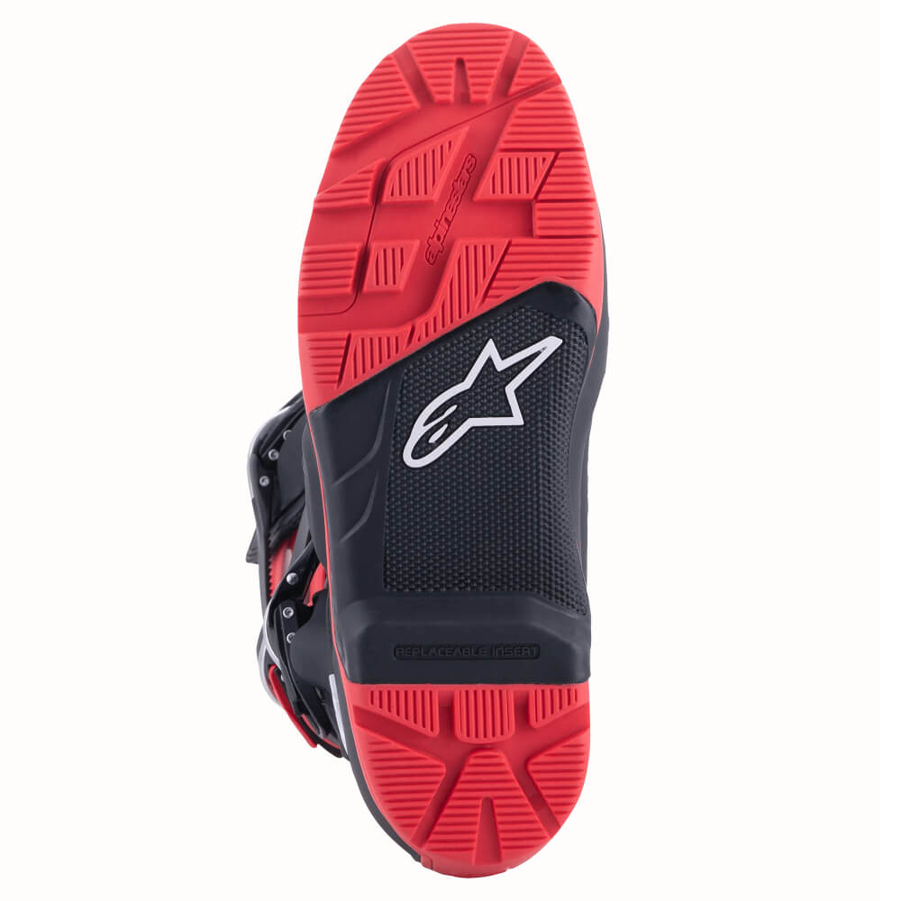 Alpinestars Honda Tech 7 Enduro Drystar® Boots Black / Bright Red | Sole | Honda Direct