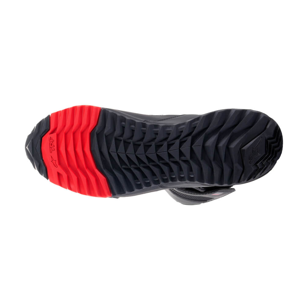 Alpinestars RT-7 Drystar Boots Black / Red | Sole | Honda Direct
