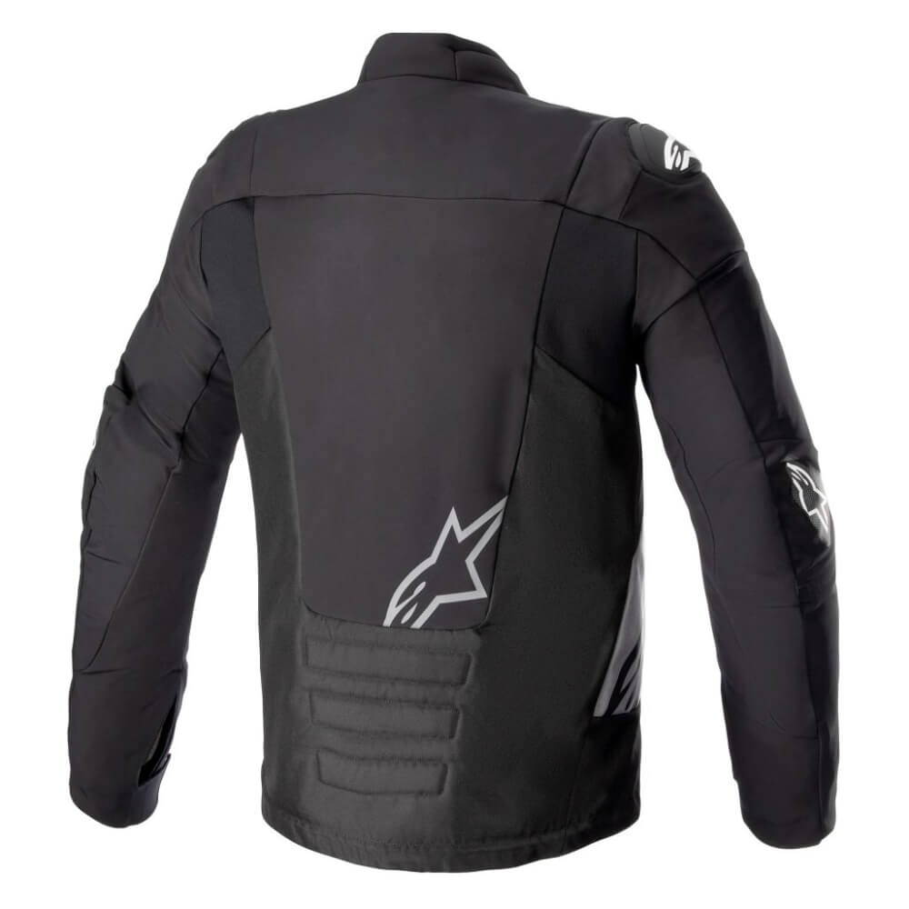 Alpinestars SMX Waterproof Jacket Black / Dark Grey | Rear 3qtr | Honda Direct