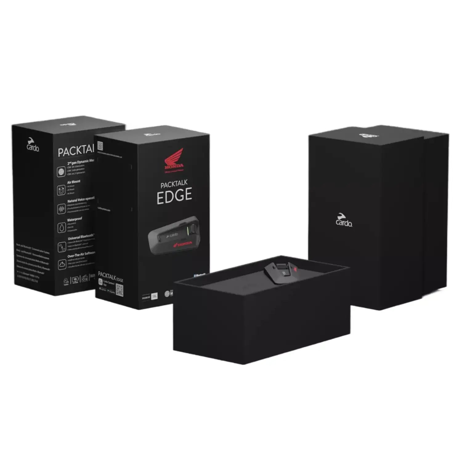 Cardo PackTalk Edge Honda Bluetooth Comms System | Packaging Full | Honda Direct