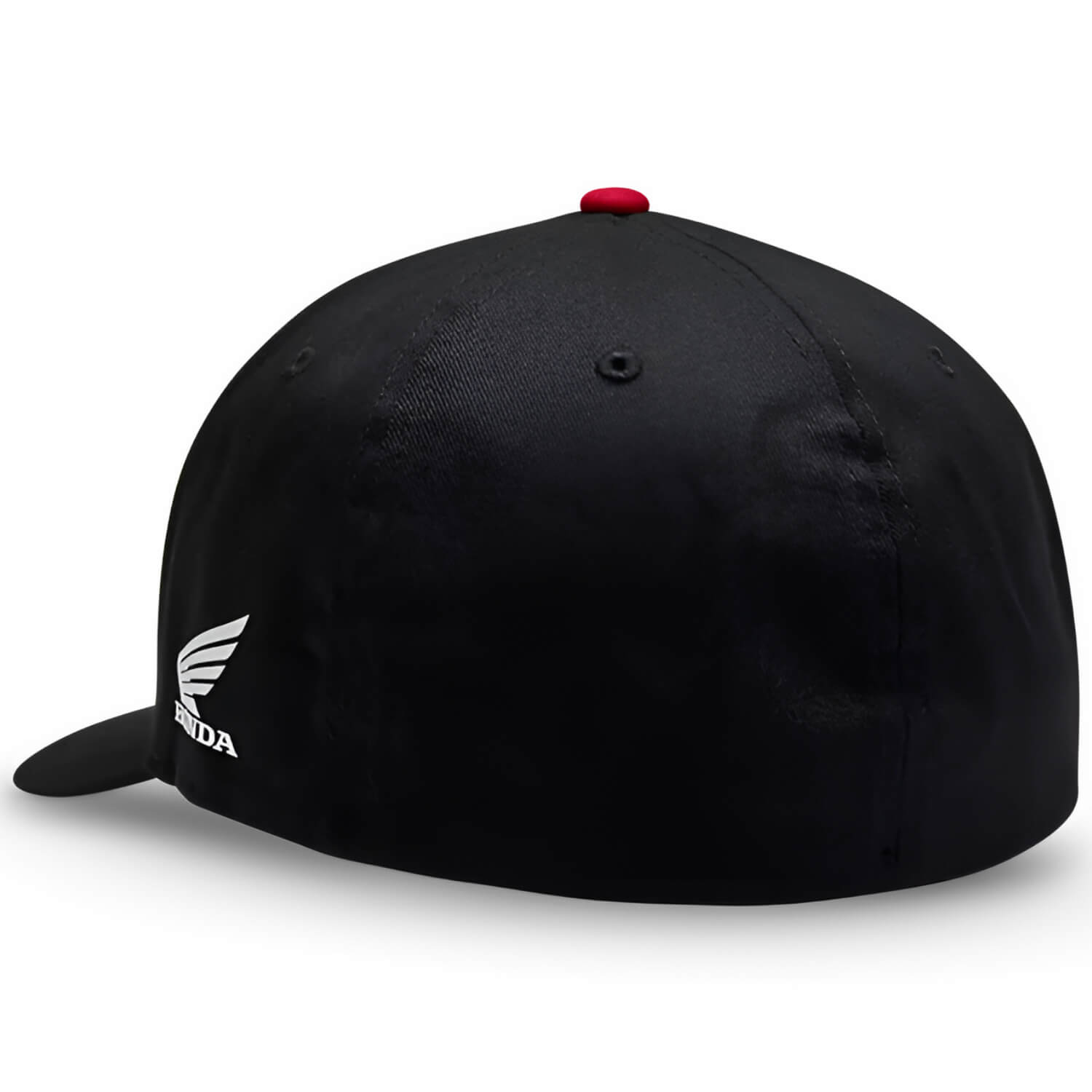 Fox x Honda Flexfit Hat Black | Right back 3qtr | Honda Direct