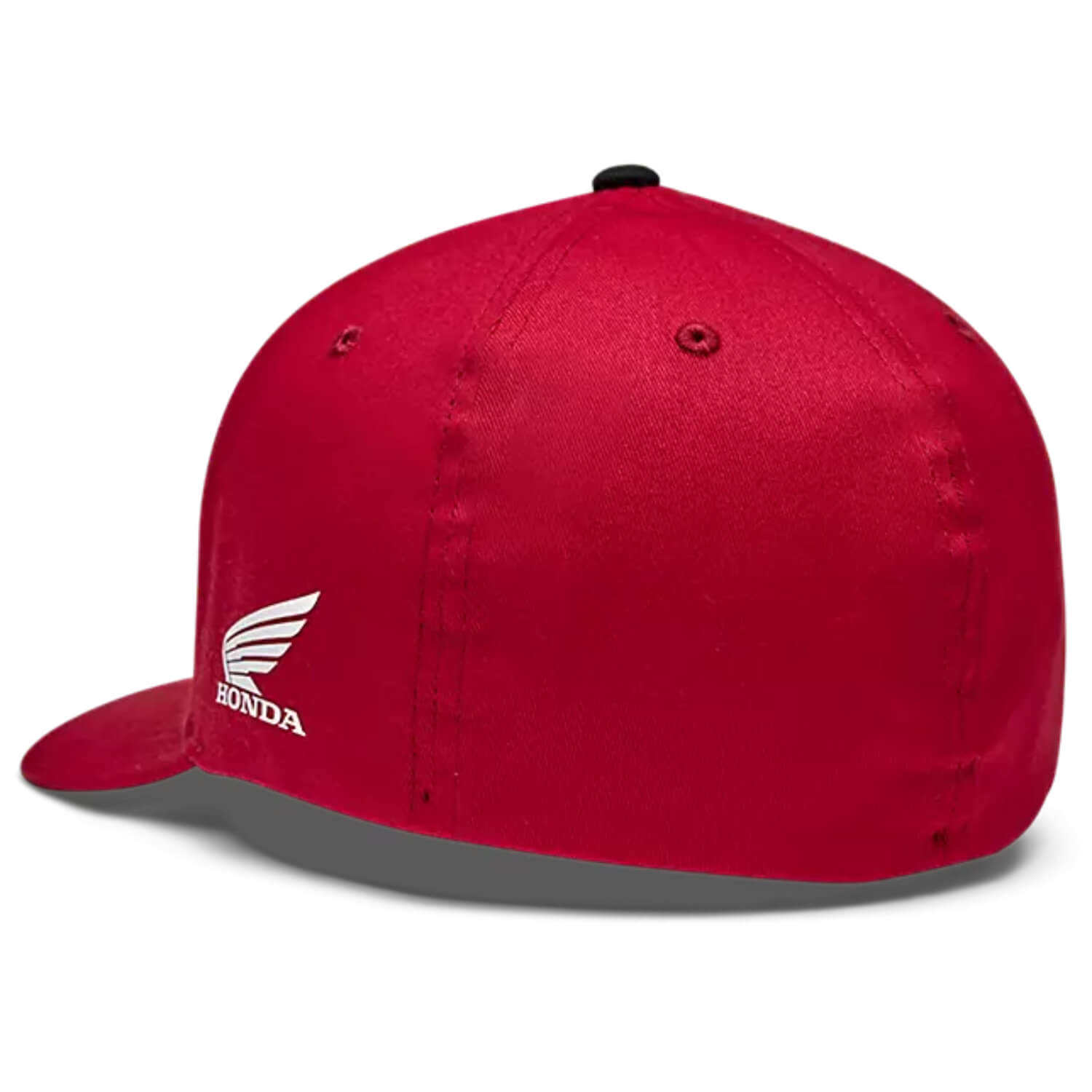 Fox x Honda Flexfit Hat Red | Right Back 3qtr | Honda Direct