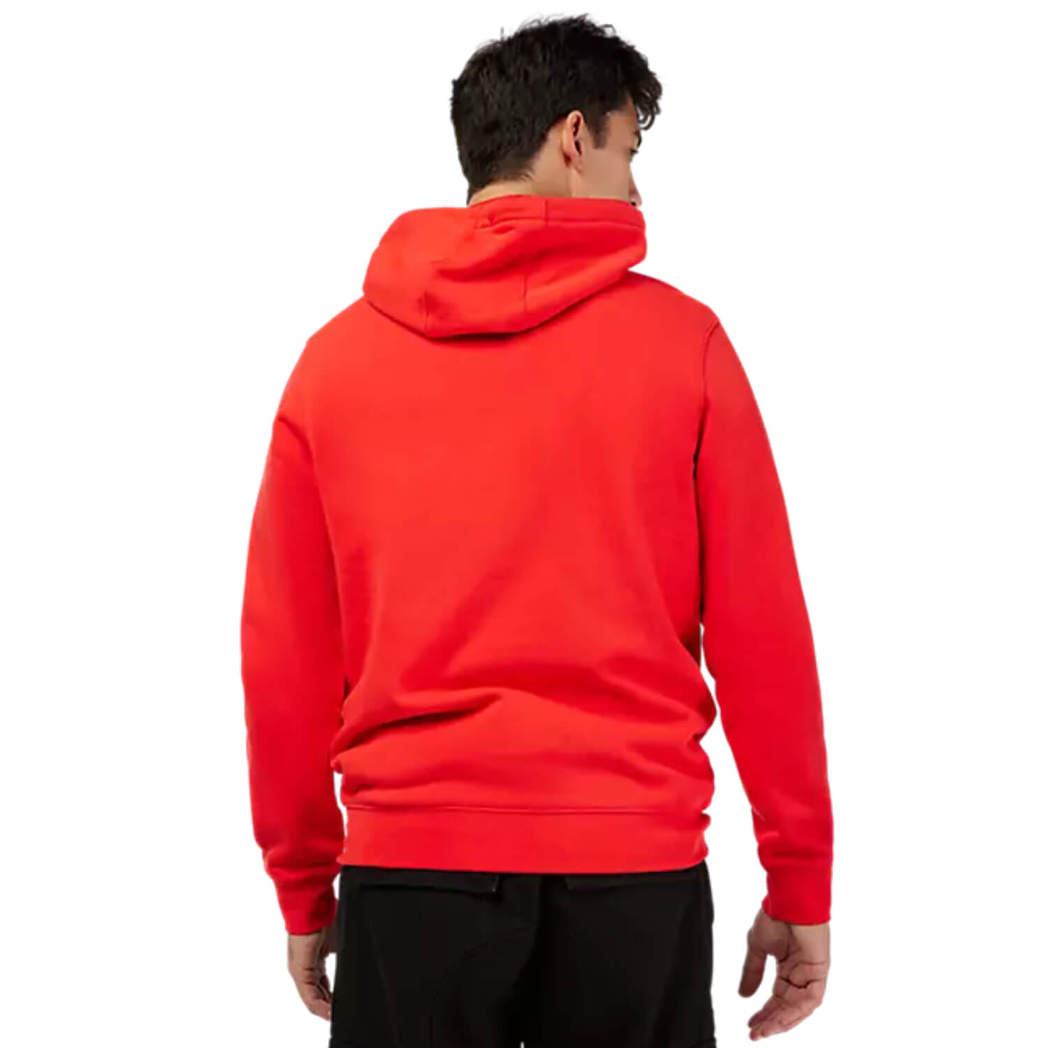 Fox x Honda Pullover Fleece Hoodie Red | Back | Honda Direct