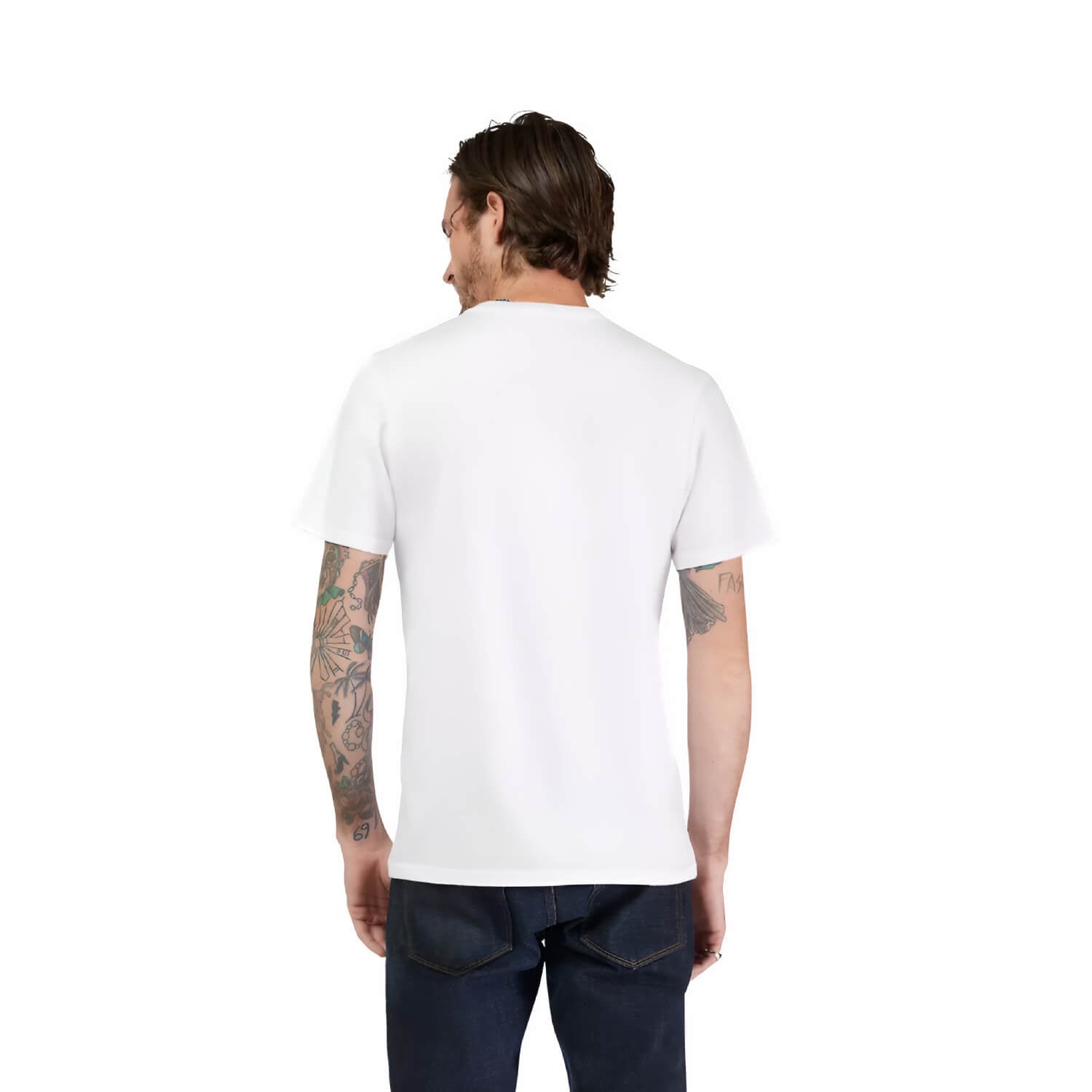 Fox x Honda SS T-Shirt Optic White | Back | Honda Direct