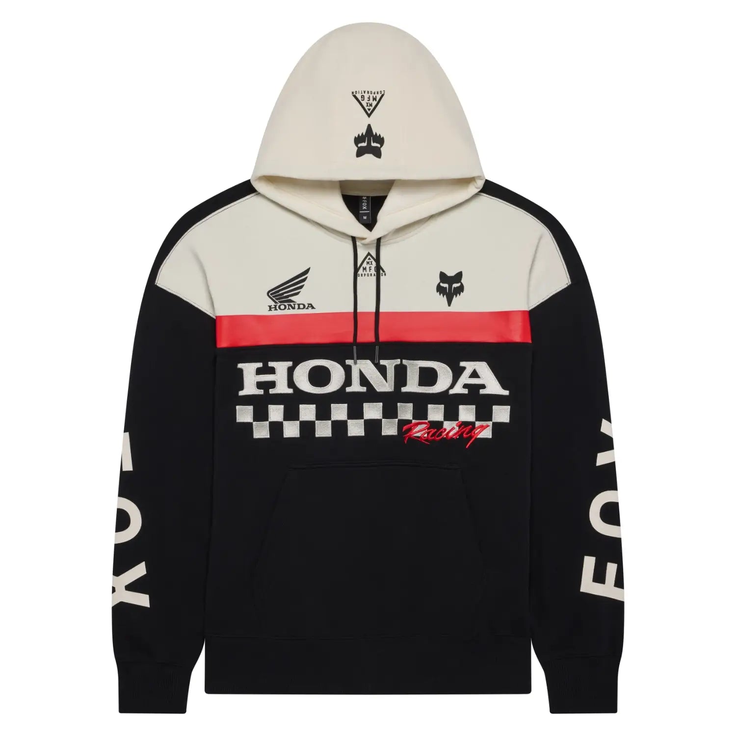 Fox x Honda Heavyweight Fleece Hoodie | Front | Honda Direct
