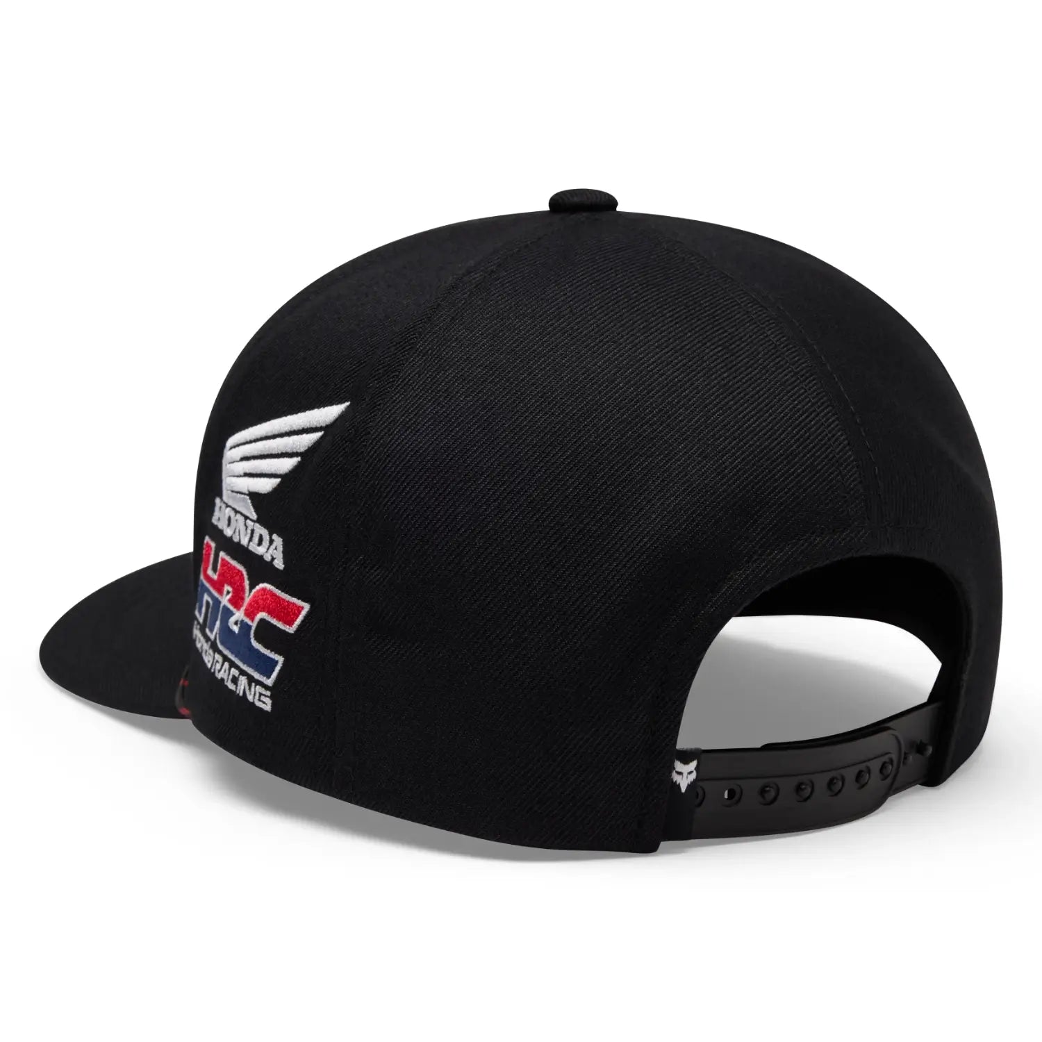 Fox x Honda Snapback Cap Black | Rear | Honda Direct