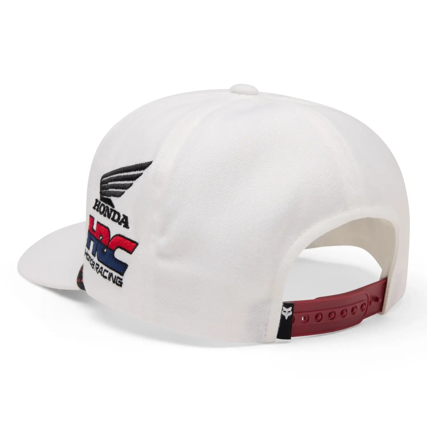 Fox x Honda Snapback Cap Off White | Rear | Honda Direct