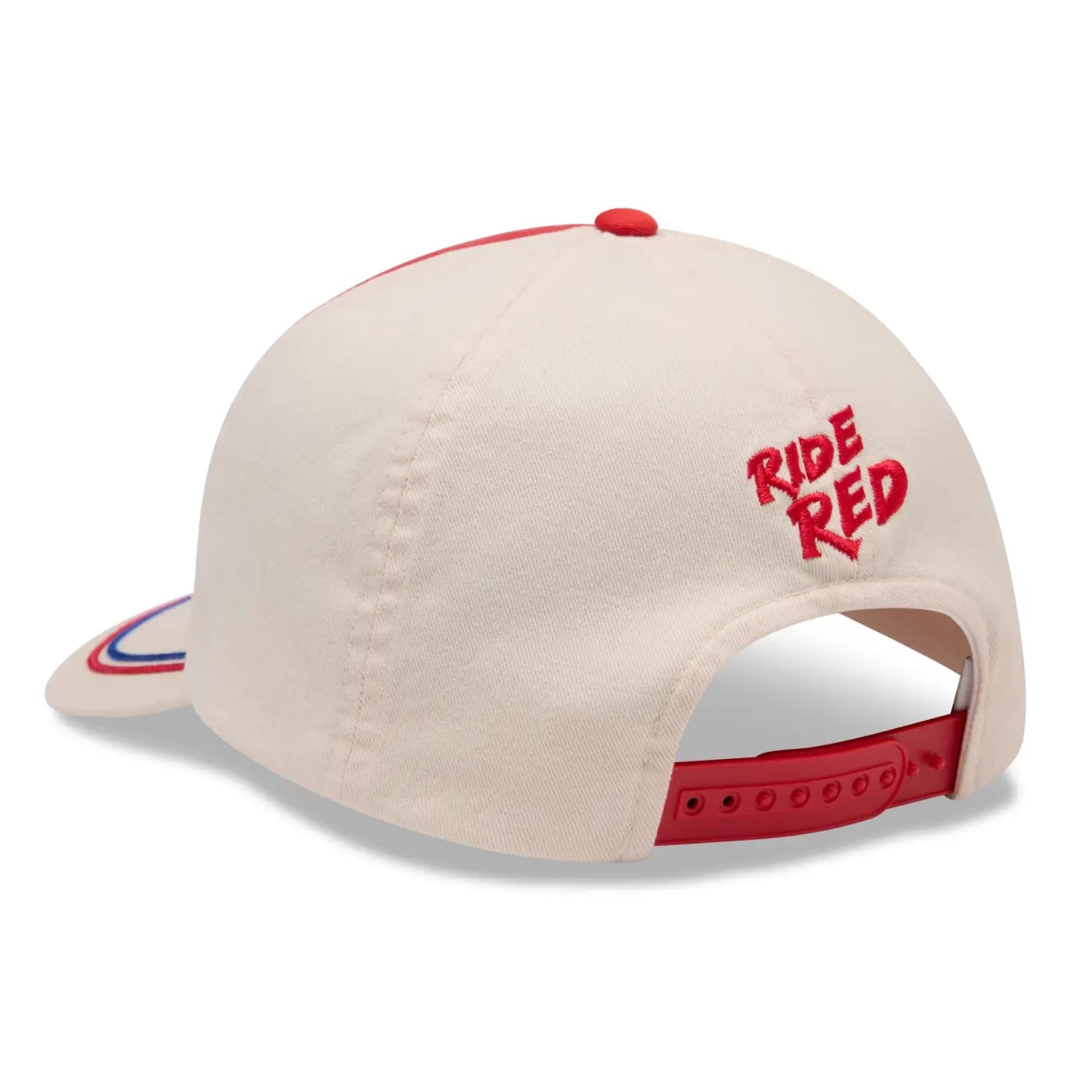 Fox x Honda Women's Snapback Cap Off White | Rear | Honda Direct