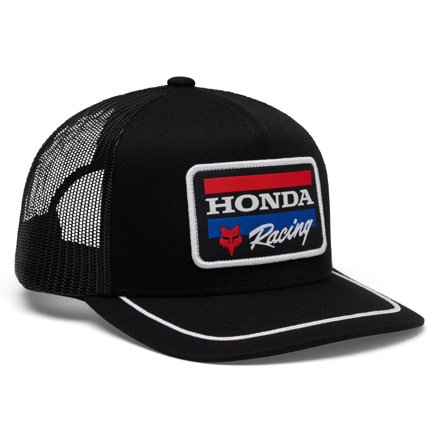Fox x Honda Youth Snapback Cap Black | Front | Honda Direct