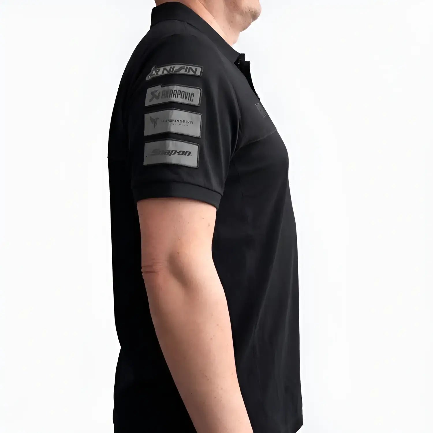 Honda BSB 2026 Polo Shirt Black Men | Honda Direct | Right Side