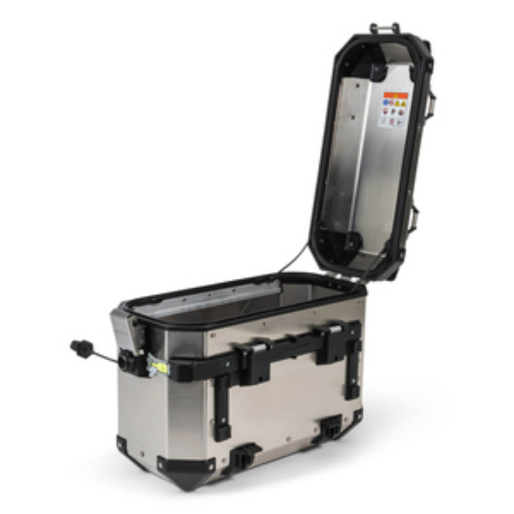 Honda Aluminium Pannier Case (Left) 08L76-MKS-E00 | Open | Honda Direct