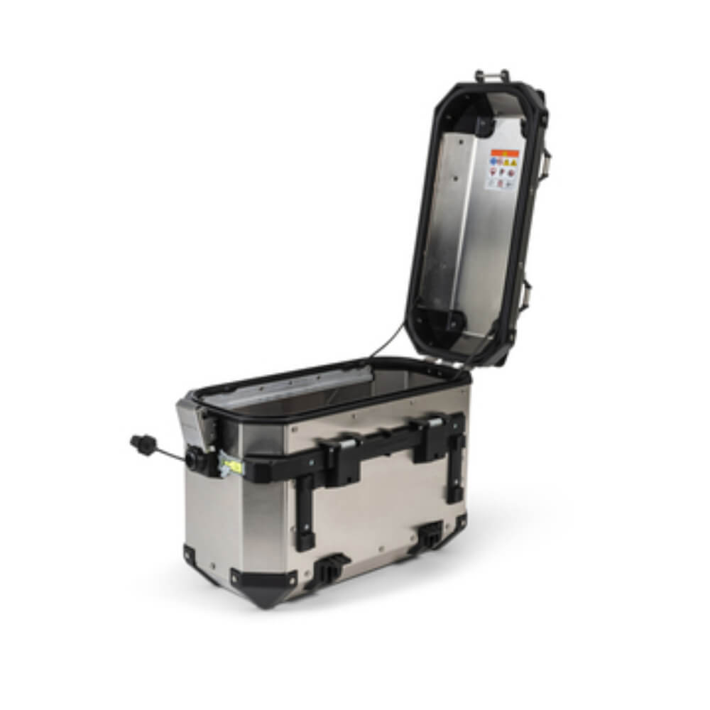 Honda Aluminium Pannier Case (Left) 08L76-MKS-E00 | Open | Honda Direct