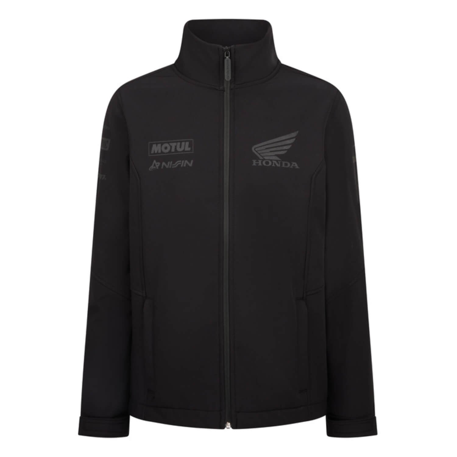 Honda BSB 2025 Men's Softshell Jacket Black | Front | Honda Direct