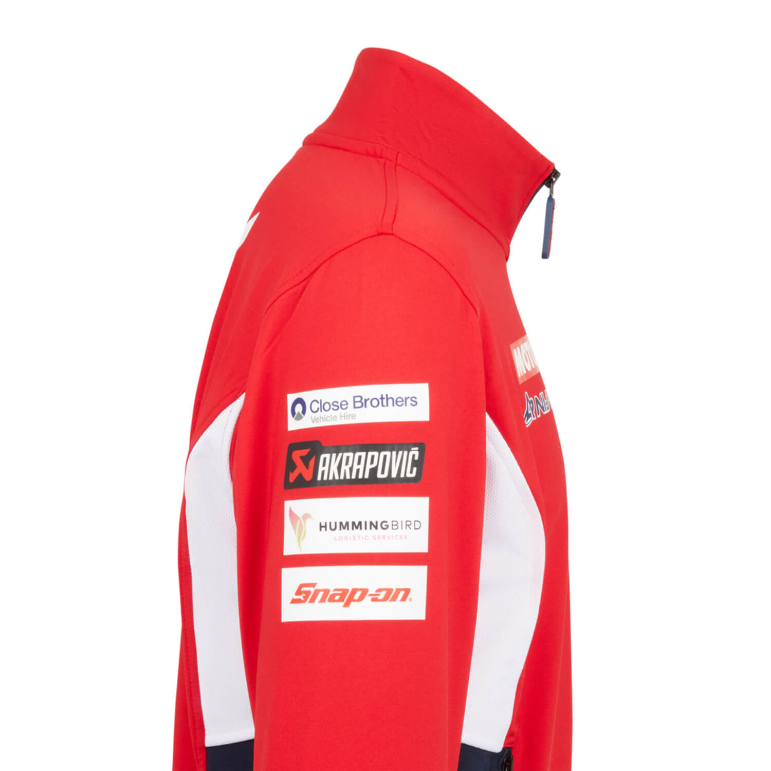 Honda BSB 2025 Men's Performance Jacket | Right Shoulder Detail | Honda Direct