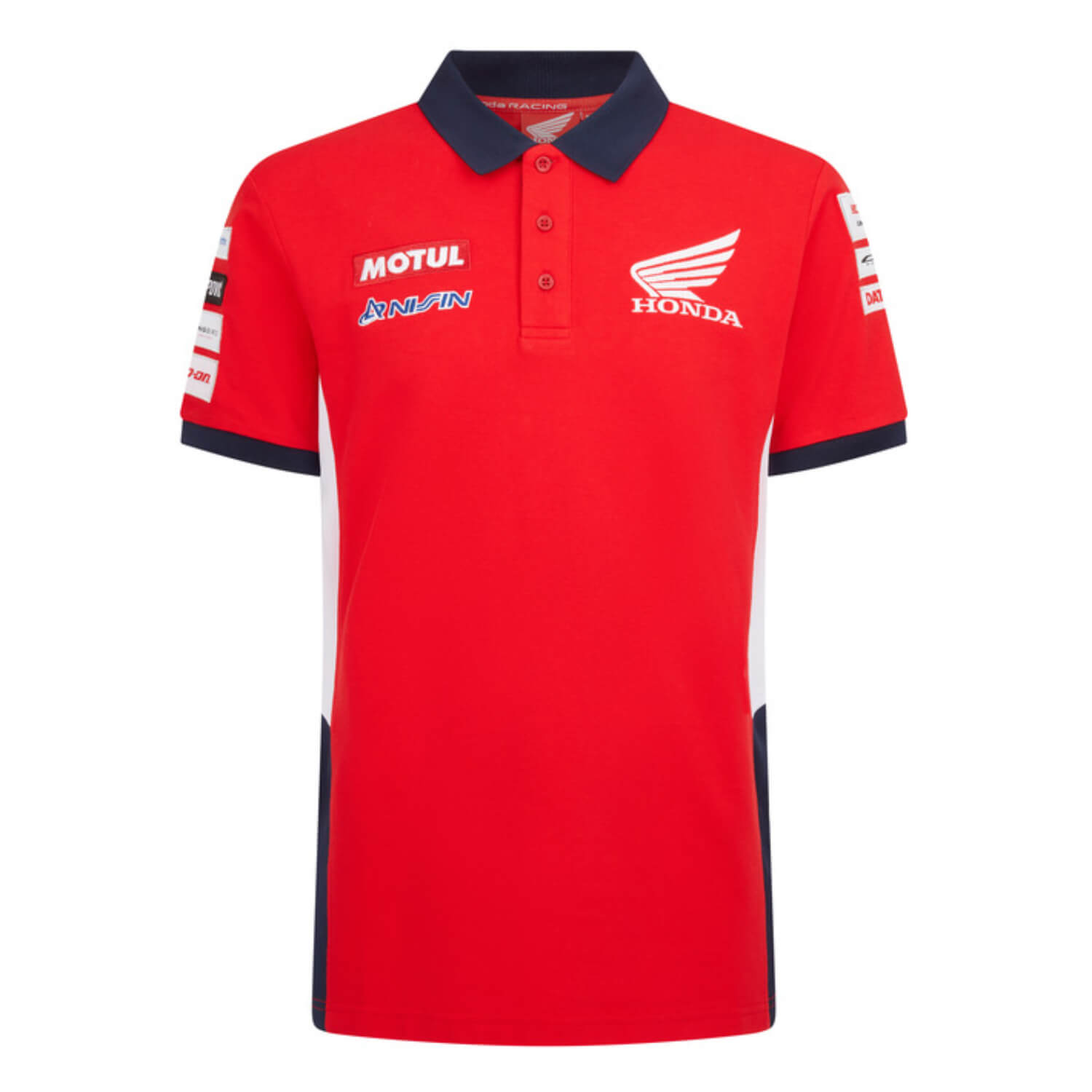 Honda BSB 2025 Men's Polo Shirt Red | Front | Honda Direct