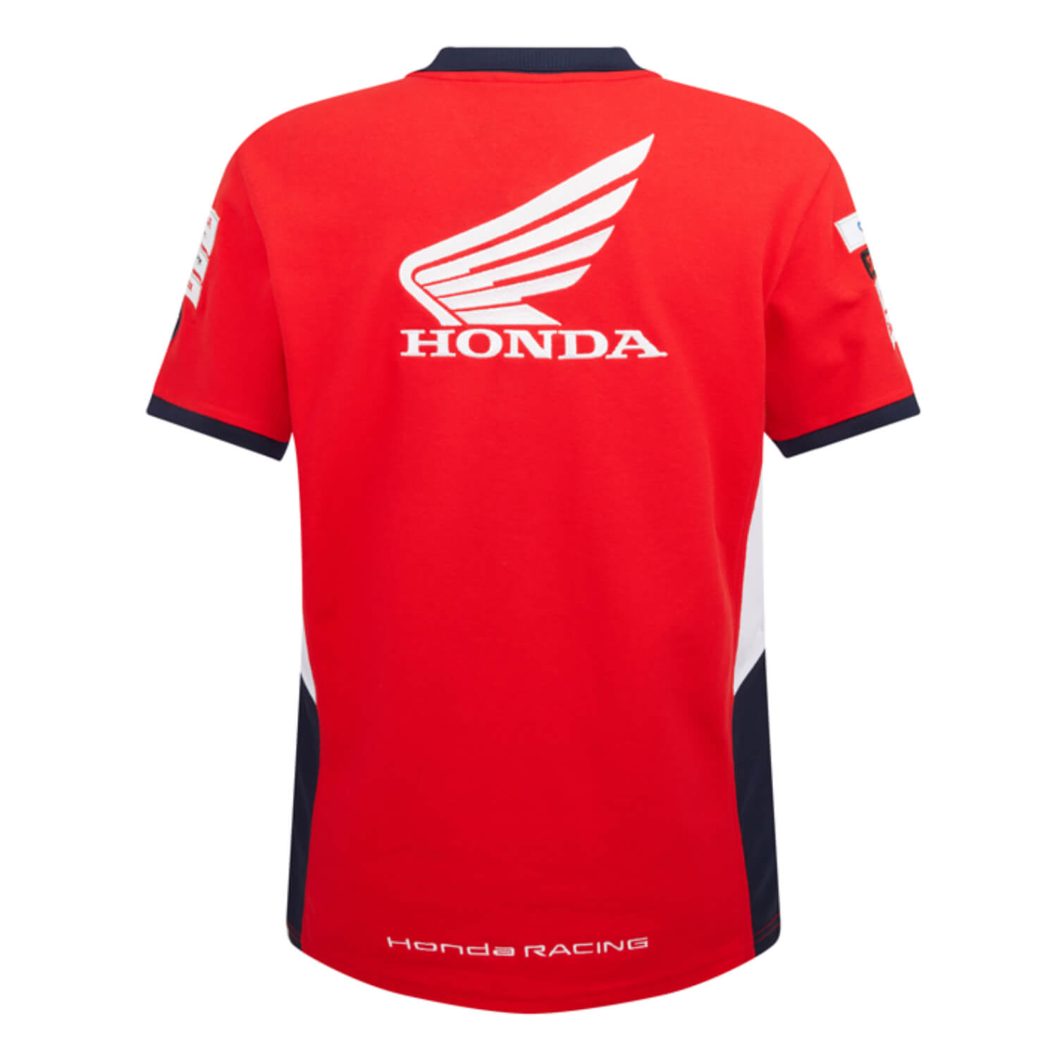 Honda BSB 2025 Men's Polo Shirt Red | Rear | Honda Direct