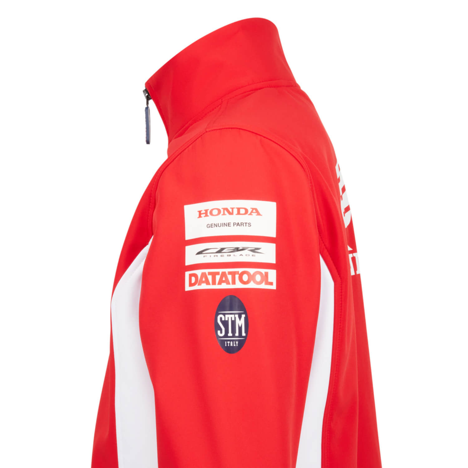 Honda BSB 2025 Men's Softshell Jacket | Left Shoulder Detail | Honda Direct