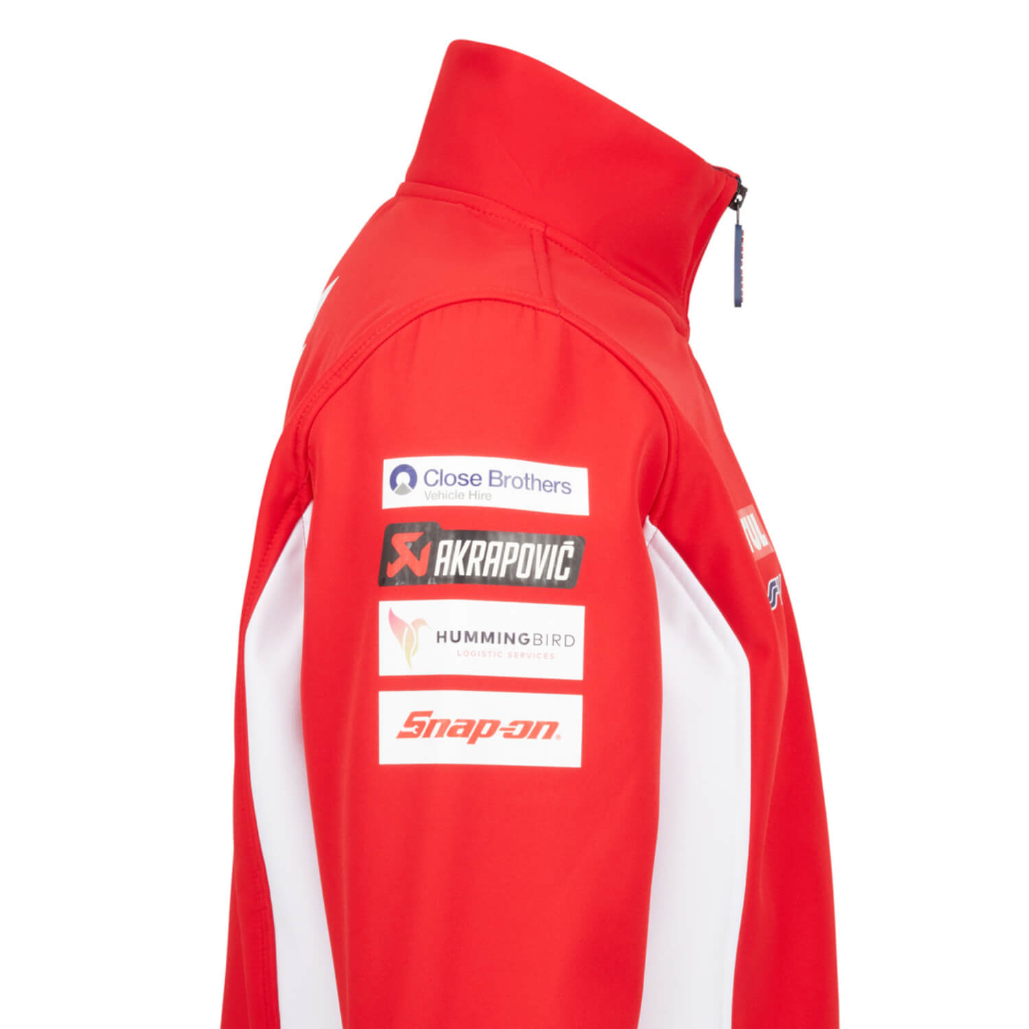 Honda BSB 2025 Men's Softshell Jacket | Right Shoulder Detail | Honda Direct