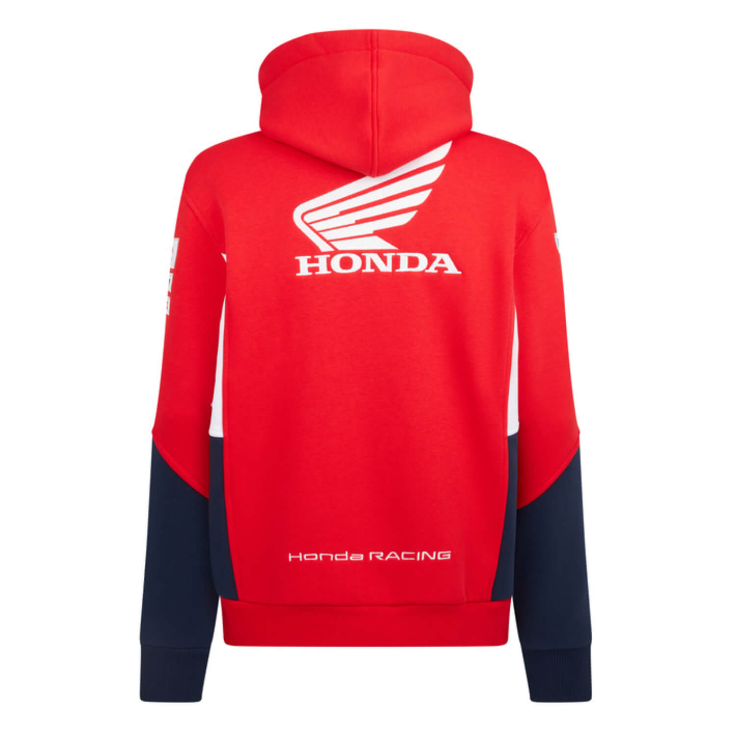 Honda BSB 2025 Unisex Hoodie Red | Rear | Honda Direct