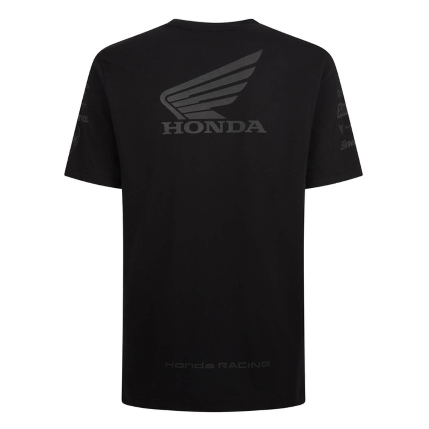 Honda BSB 2025 Unisex T-Shirt Black | Rear | Honda Direct