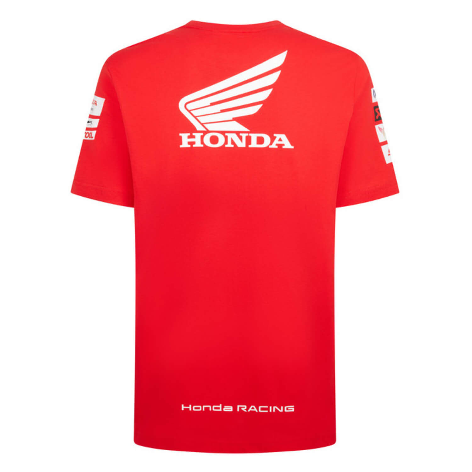 Honda BSB 2025 Unisex T-Shirt Red | Rear | Honda Direct