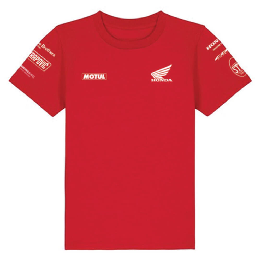 Honda BSB Kids T-Shirt Red | Front | Honda Direct