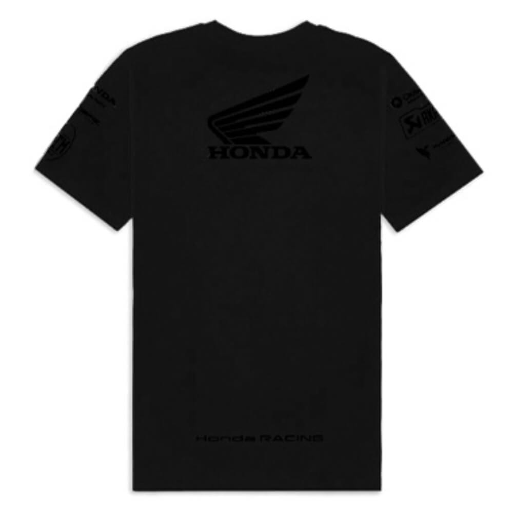 Honda BSB T-Shirt Black | Rear | Honda Direct