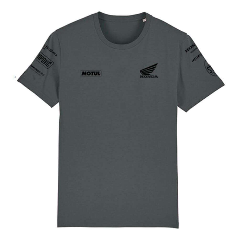 Honda BSB T-Shirt Grey | Front | Honda Direct
