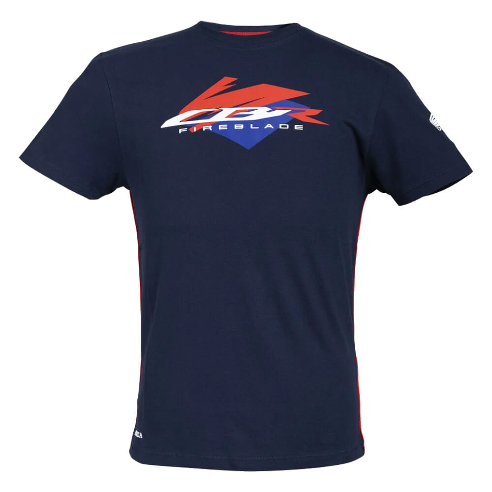 Honda CBR T-Shirt Blue | Front | Honda Direct