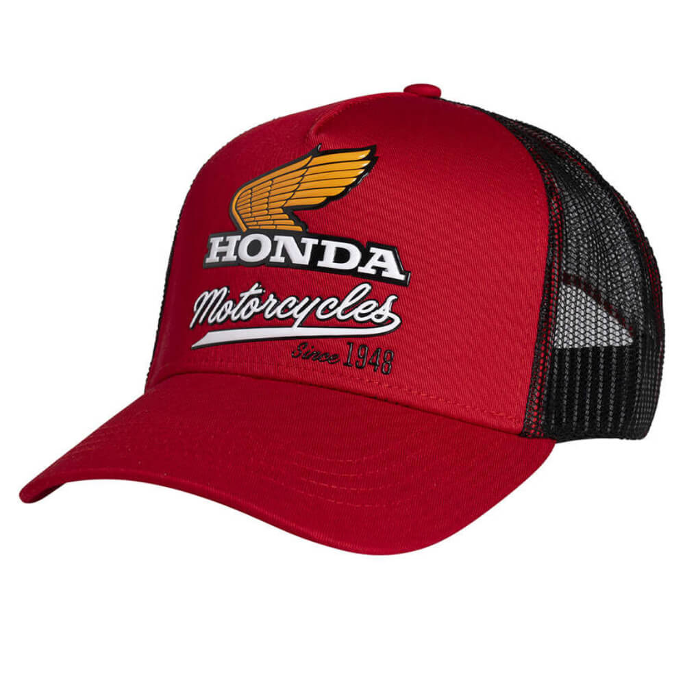 Honda Elsinore Trucker Cap | Front 3qtr | Honda Direct
