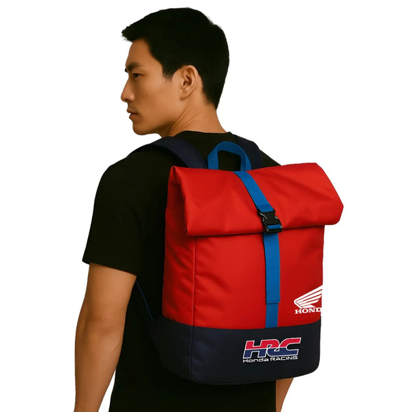 Honda HRC Backpack | Official Racing Backpack | Red & Navy – Honda