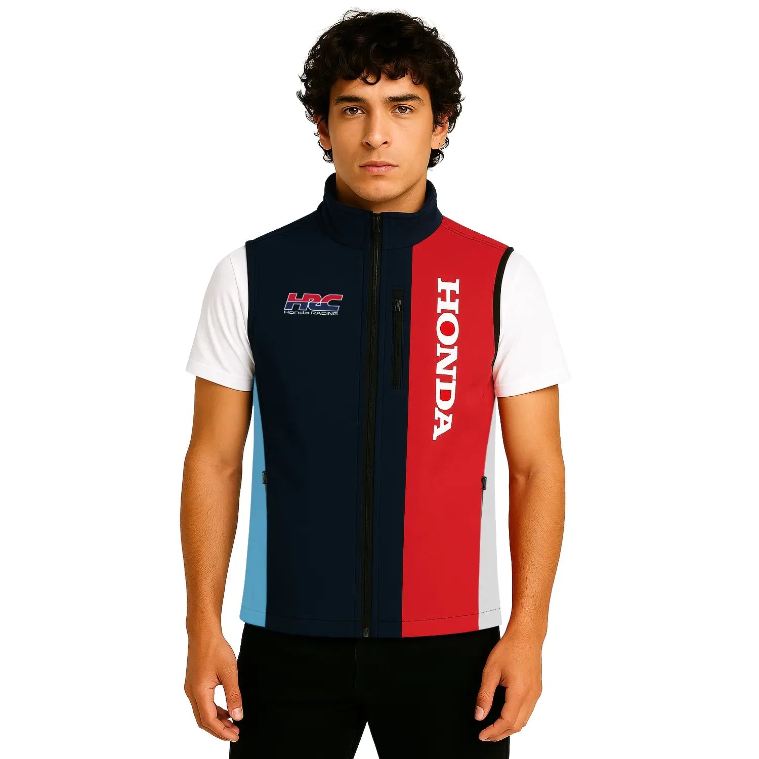 Honda HRC Gilet | Modelled Front | Honda Direct