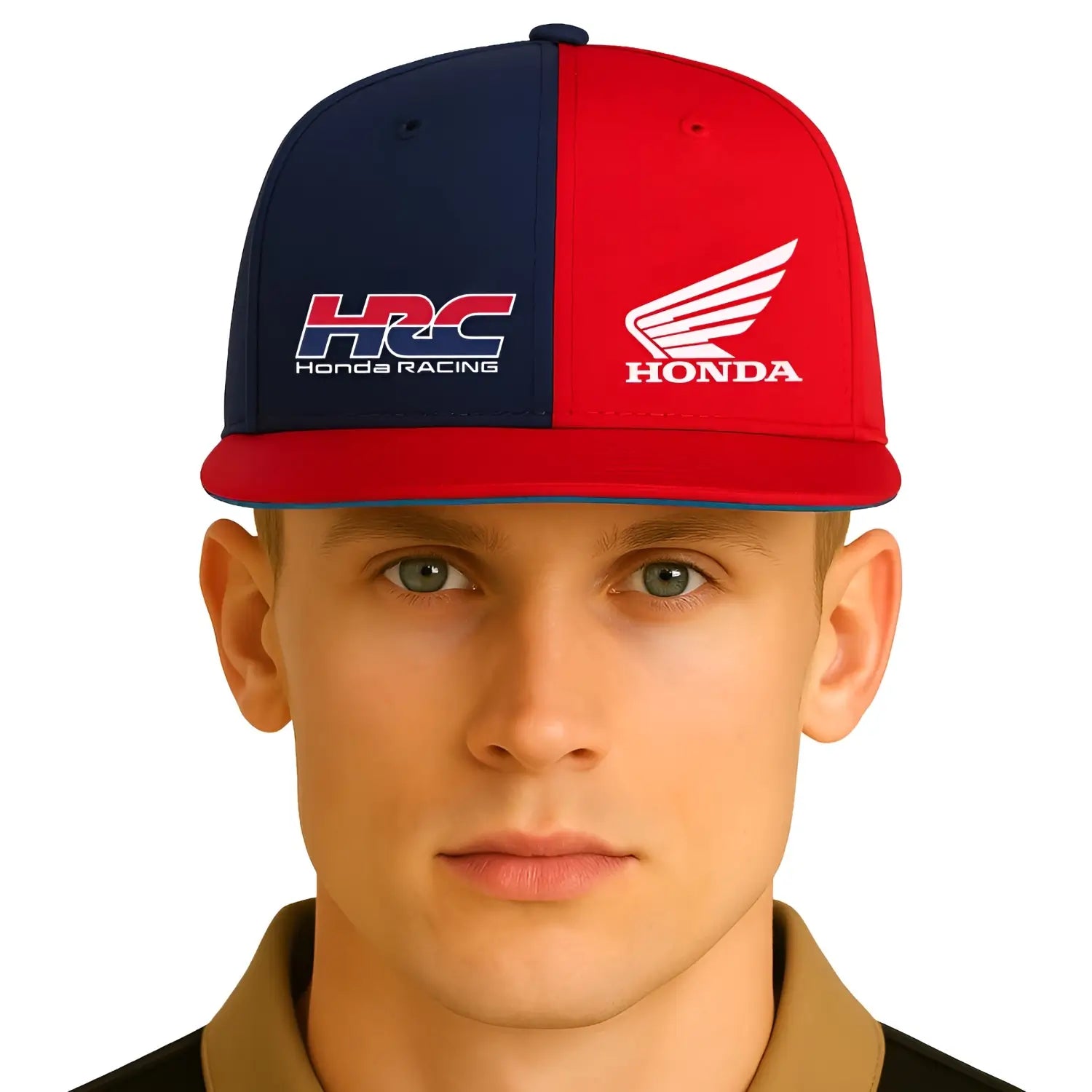 Honda HRC Snapback Flat Cap | Modelled | Honda Direct