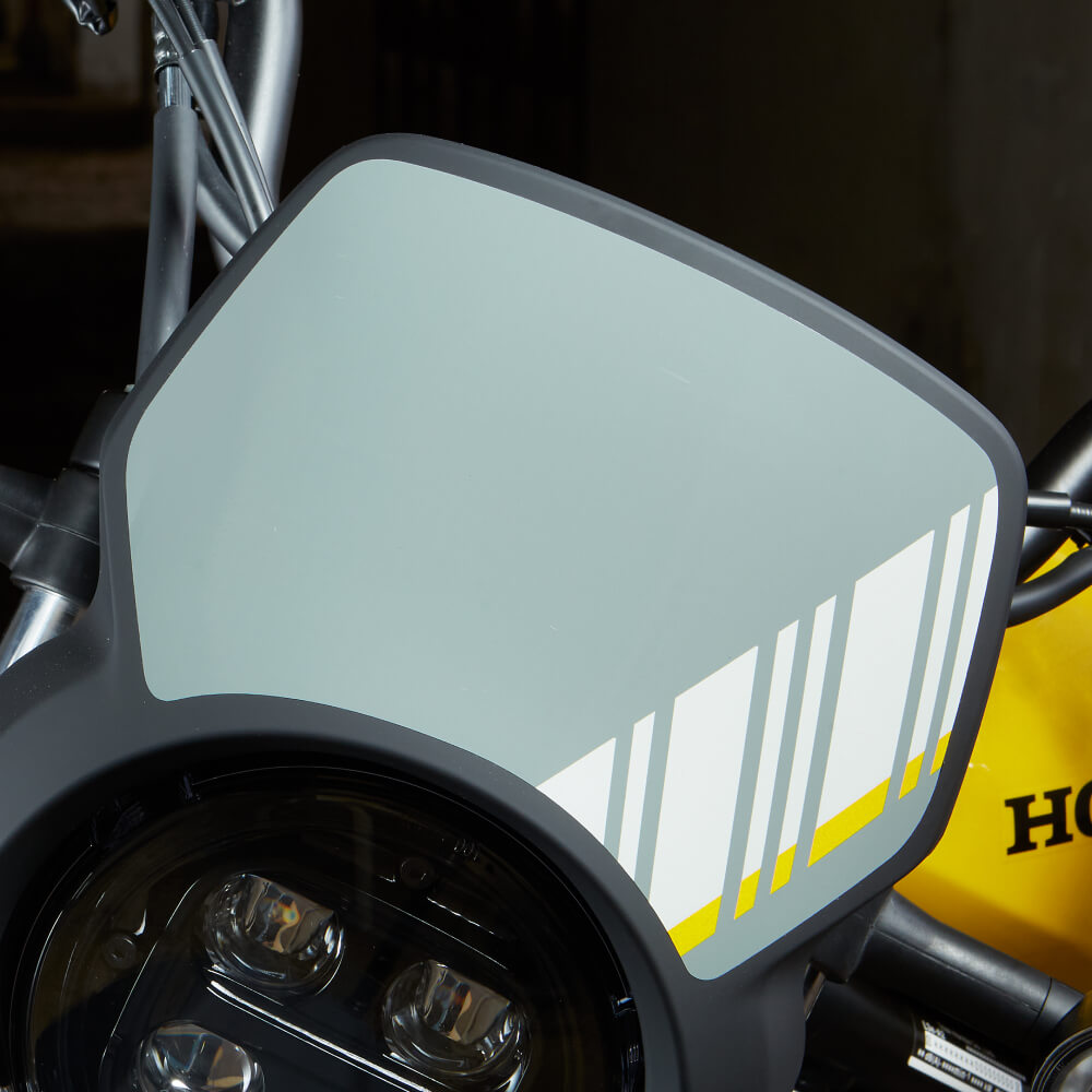 Honda Headlight Visor Stripe Kit Grey 08F73-K3S-JB0ZB | Honda Direct