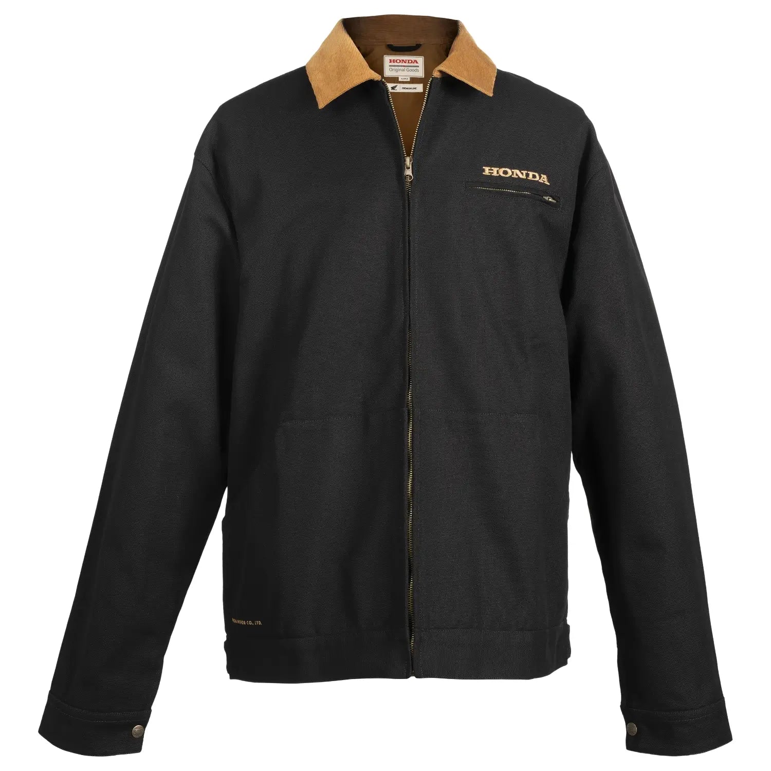 Honda Heritage Canvas Jacket Havana Brown | Front | Honda Direct